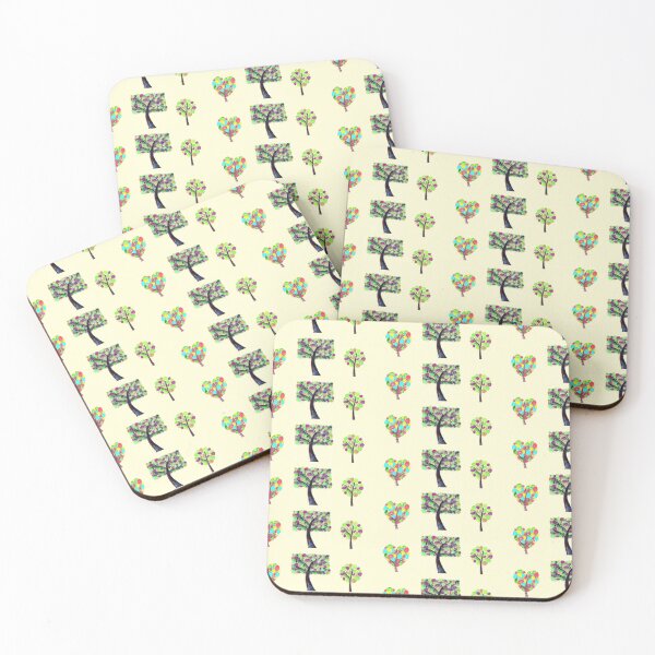 Item preview, Gumdrop Trees - Three Shapes designed and sold by Leslie Montgomery Art.