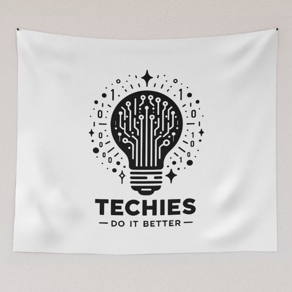 Item preview, Techies Do IT Better designed and sold by Frank Ring.