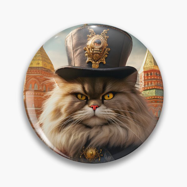 Item preview, Persian cat in front of temple designed and sold by Pixelartistin.