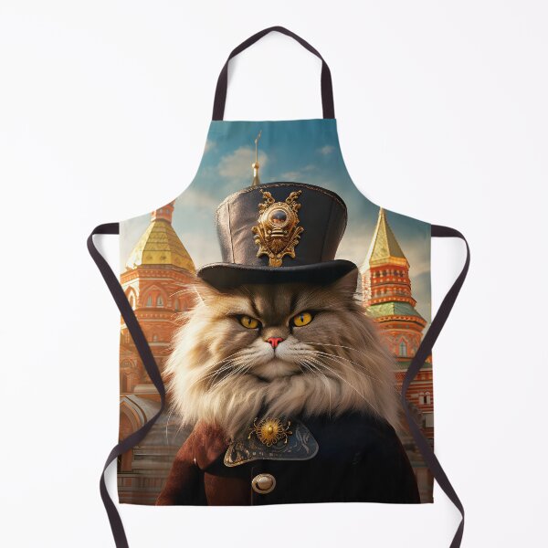 Item preview, Persian cat in front of temple designed and sold by Pixelartistin.