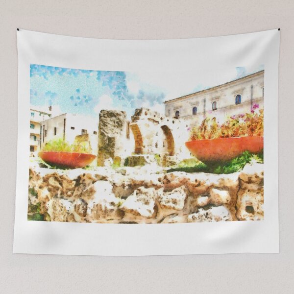 Item preview, Glimpse with archaeological remains designed and sold by Giuseppe Cocco.
