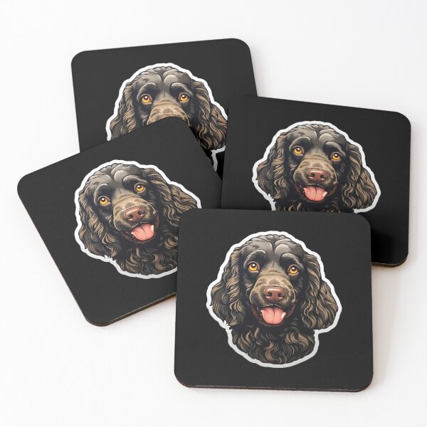 Item preview, American Water Spaniel Sticker Design designed and sold by CUTEDOGGIEZ.