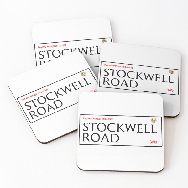 Item preview, Stockwell Road Street Sign (Pequeno Portugal) designed and sold by Londonation.