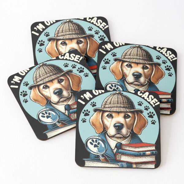 Item preview, Detective dog designed and sold by LongIslandDesgn.