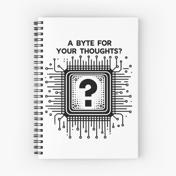 Item preview, A Byte For Your Thoughts? designed and sold by Frank Ring.