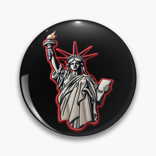 Item preview, New York Statue of Liberty - Patch for Clothes Style designed and sold by Master-Print.