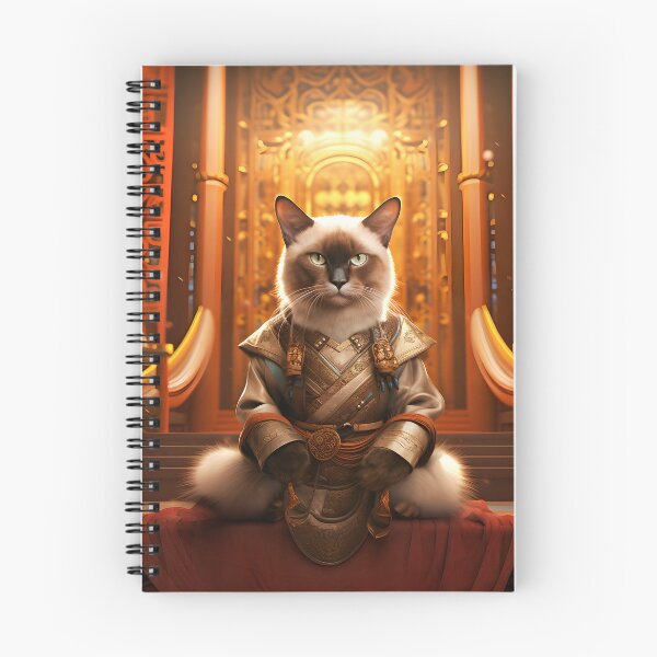 Item preview, Siamese cat in the temple designed and sold by Pixelartistin.