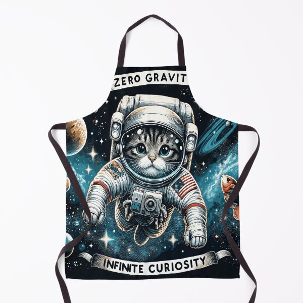 Item preview, Cat in space designed and sold by LongIslandDesgn.