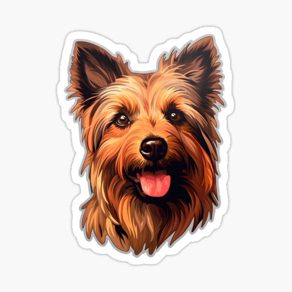 Item preview, Australian Terrier Dog designed and sold by CUTEDOGGIEZ.