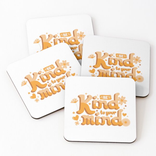 Item preview, Be Kind to Your Mind- YELLOW ORANGE designed and sold by Starlight-Pam.