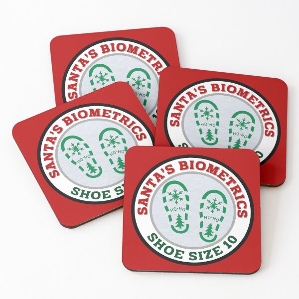Item preview, Santa's Biometrics - Shoe Size 10. designed and sold by MPC-Mince-Pies.
