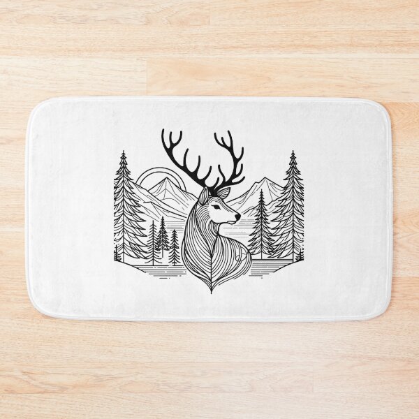 Item preview, Mountain Forest Landscape Clipart designed and sold by Buyfastcart.