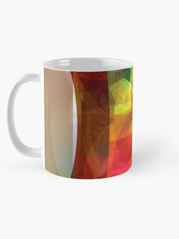 Aperçu 5 sur 6. Mug à café avec l'œuvre Fish Dinner créée et vendue par Elizabeth Austin-Craig.