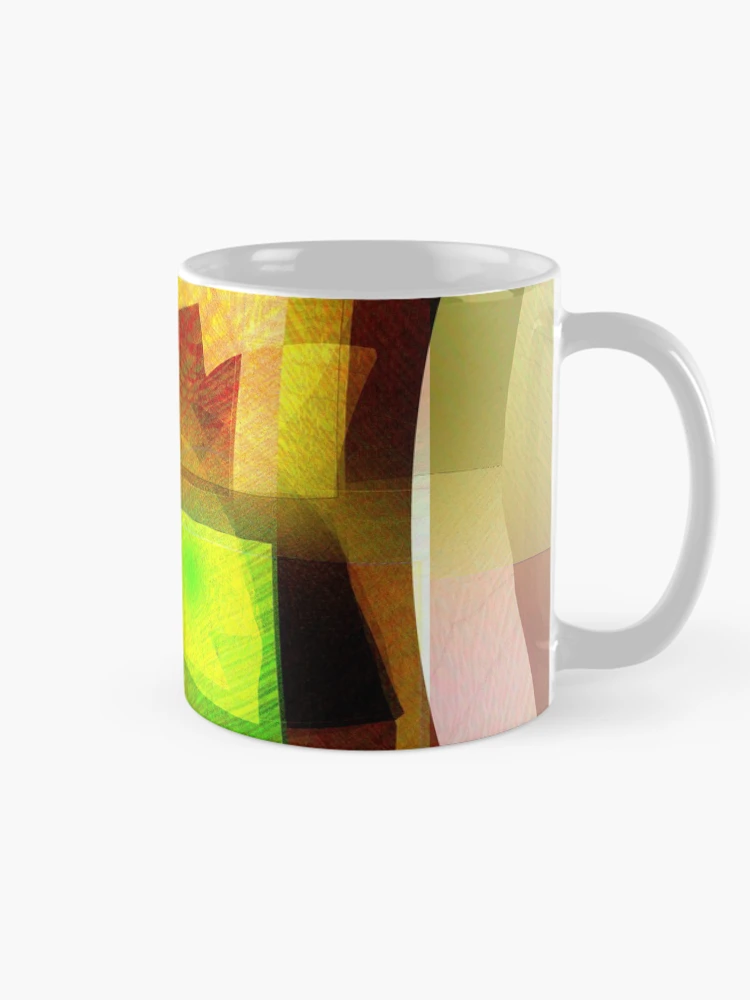 Aperçu 3 sur 6. Mug à café avec l'œuvre Fish Dinner créée et vendue par Elizabeth Austin-Craig.