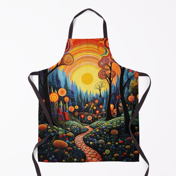 Item preview, Hypnotic Autumn Forest with Idyllic Shire designed and sold by JoanNinjaHen.