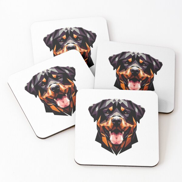 Item preview, Geometric Rottweiler designed and sold by HeadTurningArt.
