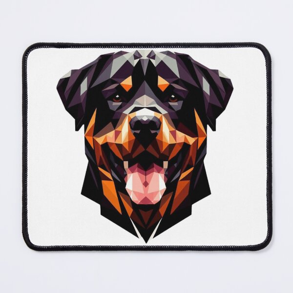 Item preview, Geometric Rottweiler designed and sold by HeadTurningArt.