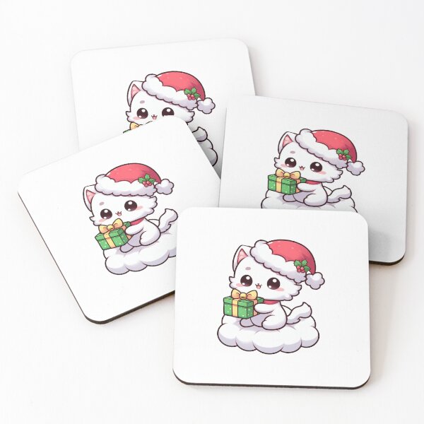 Item preview, Kitty santa designed and sold by Wxjtecki.