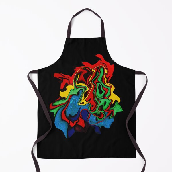 Item preview, AI edited  Abstract heart bright 1 designed and sold by FlossOrFi.