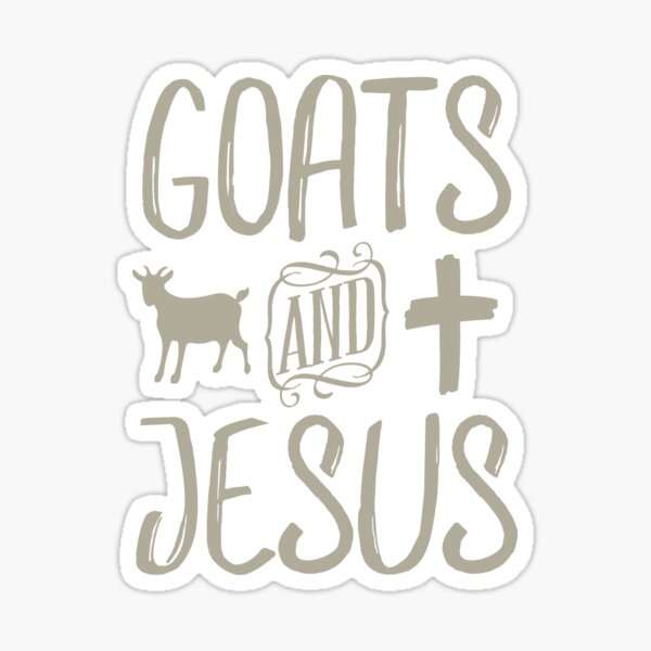 Item preview, Goats And Jesus With Cross  designed and sold by BUBLTEES.