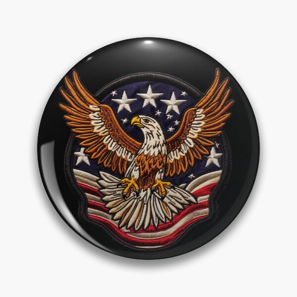 Item preview, Eagle on the Background of the USA Flag  designed and sold by Master-Print.