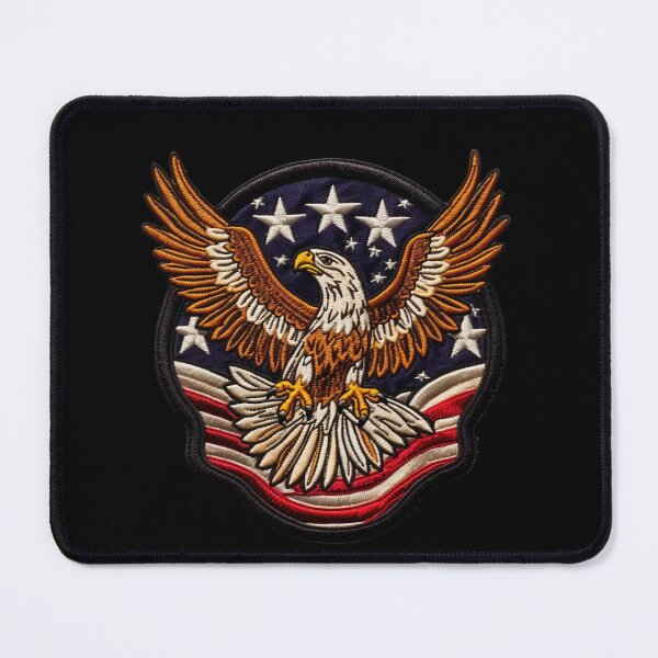 Item preview, Eagle on the Background of the USA Flag designed and sold by Master-Print.