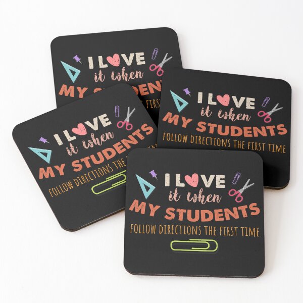 Item preview, Funny I Love It When My Students Follow Directions The First Time T-shirt / Cool Teaching Strategies / Showing Love To My Students / Funny Gift for Teacher Appreciation Day / Elementary Teaching designed and sold by Vikingstorm.
