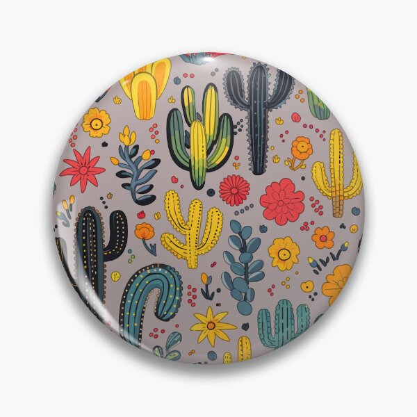 Item preview, Cactus and Flowers designed and sold by GirlGlowGraphic.