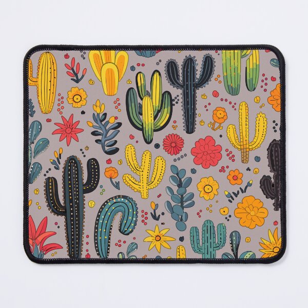 Item preview, Cactus and Flowers designed and sold by GirlGlowGraphic.