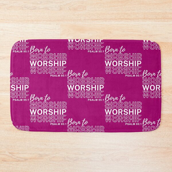 Item preview, Born to Worship Inspirational designed and sold by Faith & Joy by Lulu.