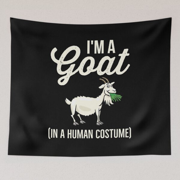 Item preview, I'm A Goat (In A Human Costume)  designed and sold by BUBLTEES.