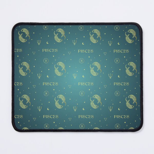 Item preview, Pisces Zodiac Pattern in delicate Gold designed and sold by CosmicNook1.