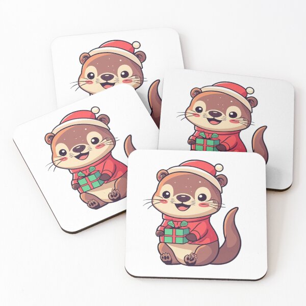 Item preview, Otter with gift designed and sold by PawelNature.