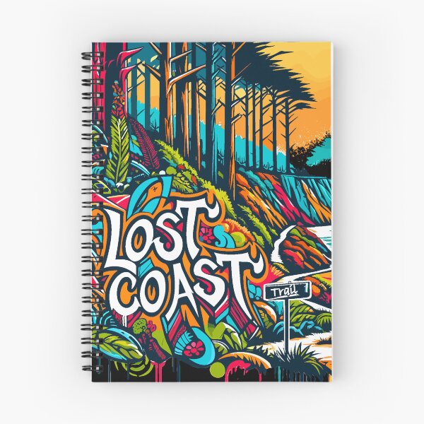 Item preview, Lost Coast Trail California Street Art designed and sold by ElLocoMus.