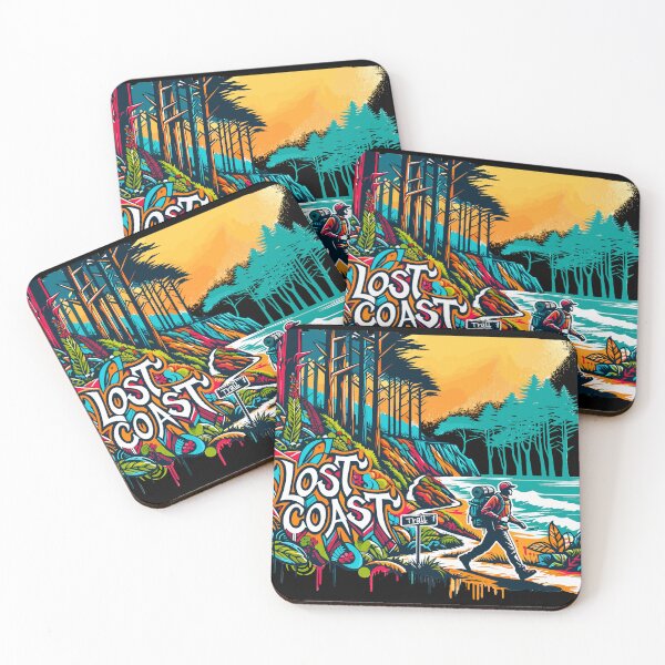 Item preview, Lost Coast Trail California Street Art designed and sold by ElLocoMus.