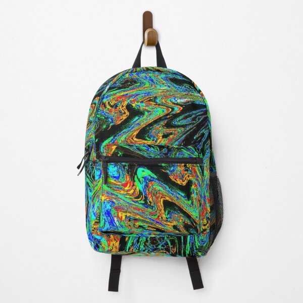 Item preview, Abstract Fractal Butterfly 18 (Blue, Green, Orange) designed and sold by SXW Designs.