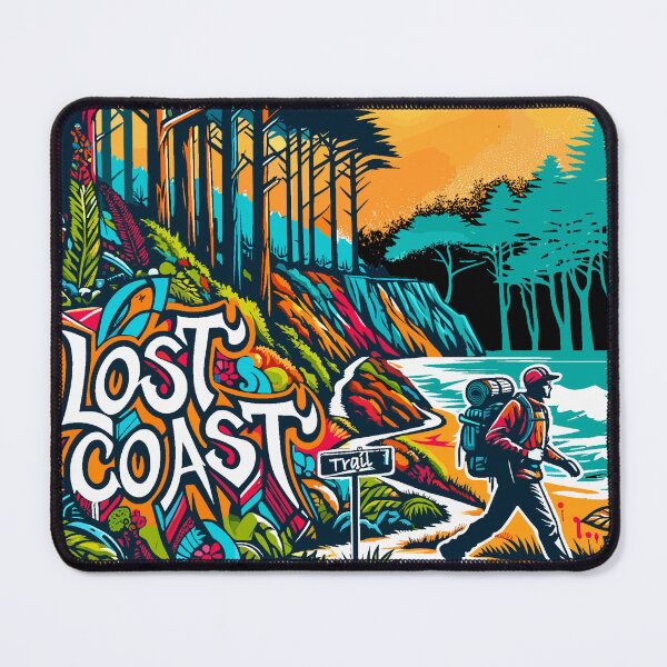 Item preview, Lost Coast Trail California Street Art designed and sold by ElLocoMus.