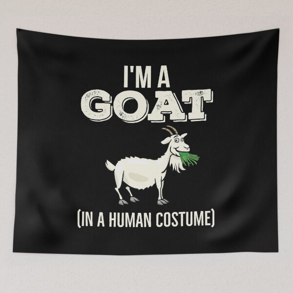 Item preview, I'm A Goat (In A Human Costume)  designed and sold by BUBLTEES.