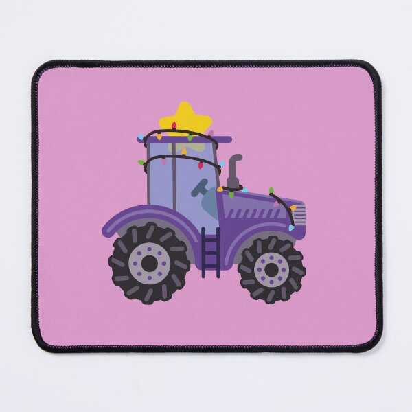 Item preview, Festive Purple Tractor designed and sold by BSBgraphics.