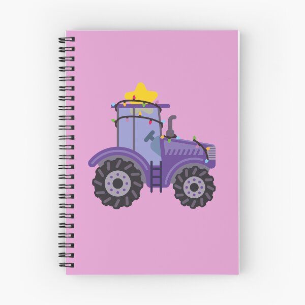 Item preview, Festive Purple Tractor designed and sold by BSBgraphics.