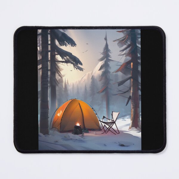 Item preview, winter camping designed and sold by EuropeanPrints.
