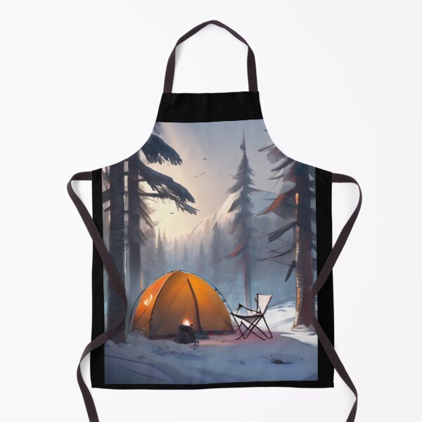 Item preview, winter camping designed and sold by EuropeanPrints.