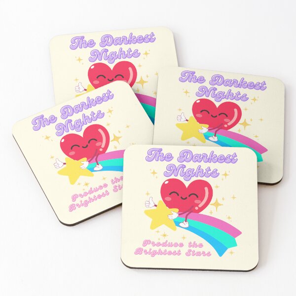 Item preview, The darkest nights produce the brightest stars designed and sold by ohappidayz.