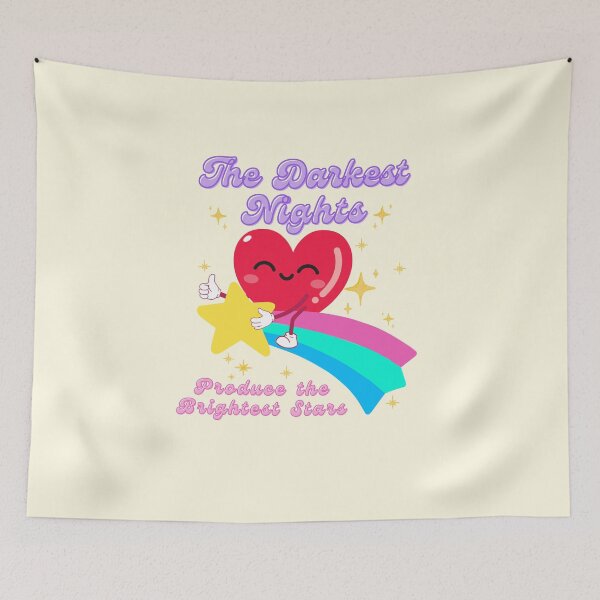 Item preview, The darkest nights produce the brightest stars designed and sold by ohappidayz.