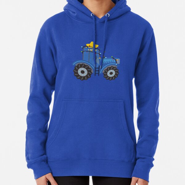 Item preview, Festive Blue Tractor designed and sold by BSBgraphics.