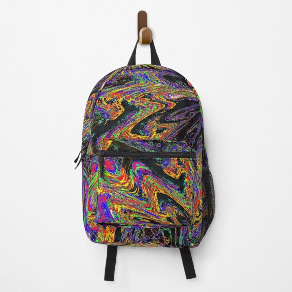 Item preview, Abstract Fractal Butterfly 19 (Orange, Purple Green) designed and sold by SXW Designs.