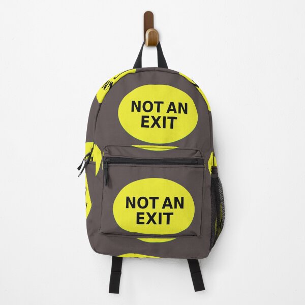 Item preview, NOT AN EXIT sign designed and sold by lobodelnoir.