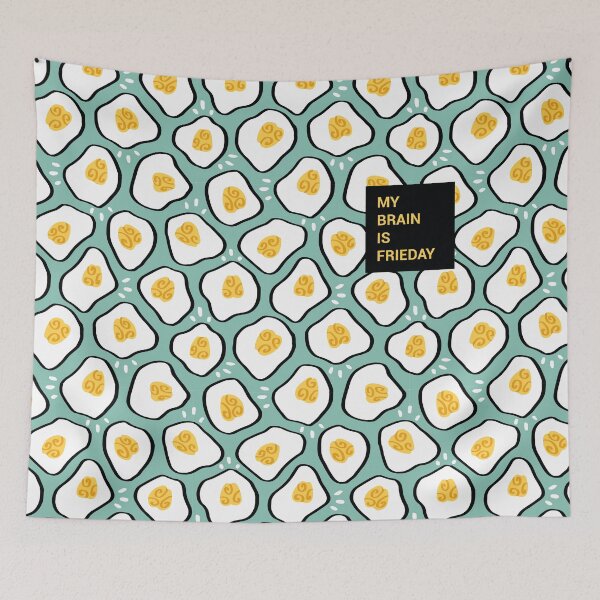 Item preview, My Brain is Frieday designed and sold by CARRYthecarrot.