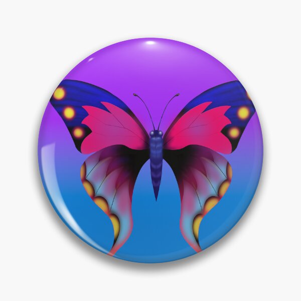 Item preview, Butterfly Emblem 9 designed and sold by GeraldNewtonArt.