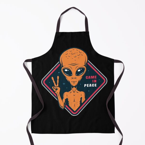 Item preview, Alien Showing Peace Sign designed and sold by Erlin Rudho.